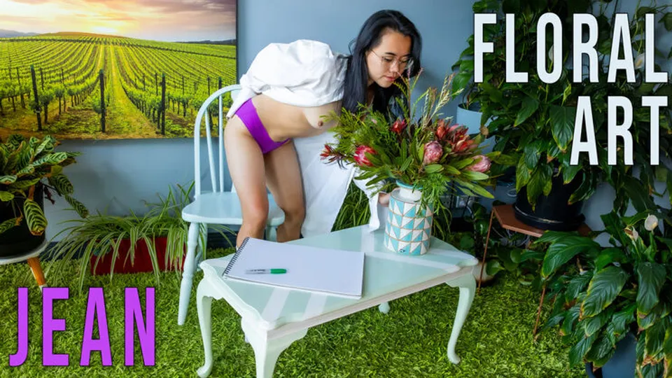 Girls Out West - Jean - Jean - Floral Art 