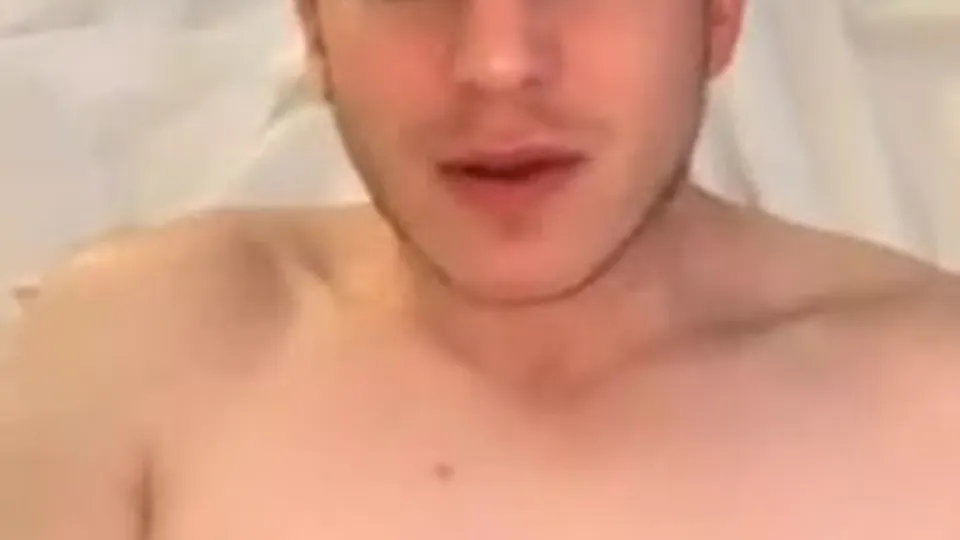 Gorgeous Guy Barebacked and Eating Cum from his Own Ass - ThisVid.com