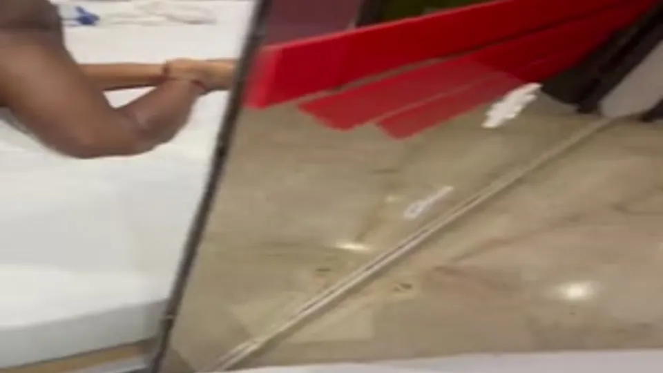 Ebony Threesome Gangbang