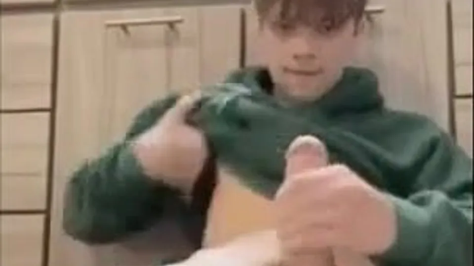 Blond Twink Handjob