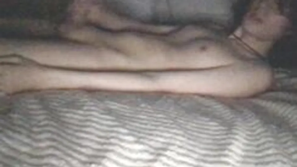 Goth Twink Masturbates in Darkness