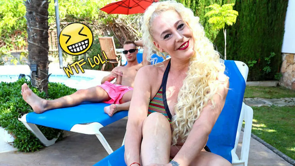 Grandmams - Nico VegasYelana Vara - Tanning and fucking 