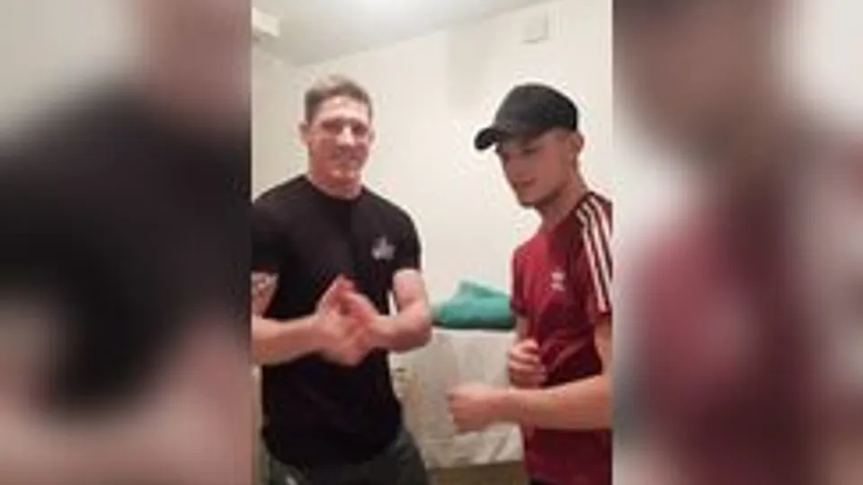 Gray; British Brothers Showering Naked Boys Porn