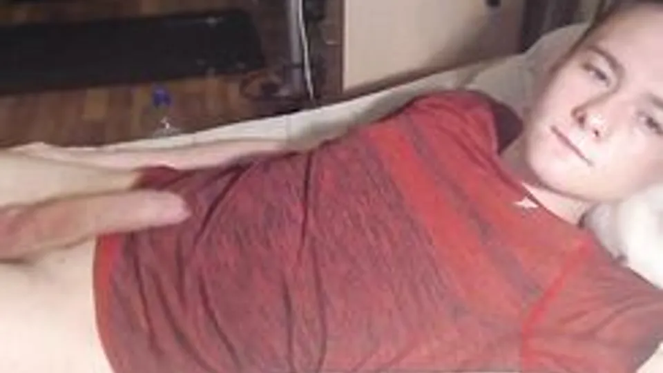 Gray; Cute teen in red top gay boys porn