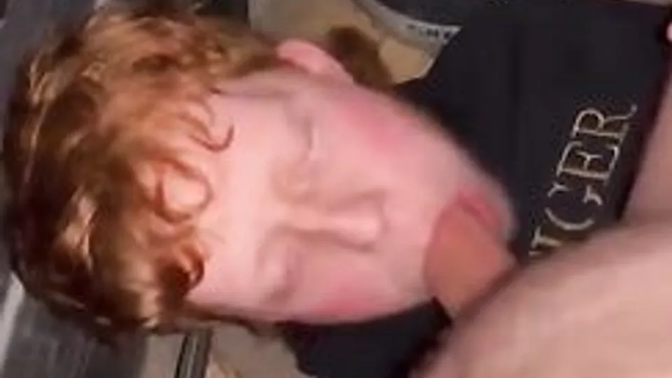 Ginger Twink Gets Creamed by Daddy
