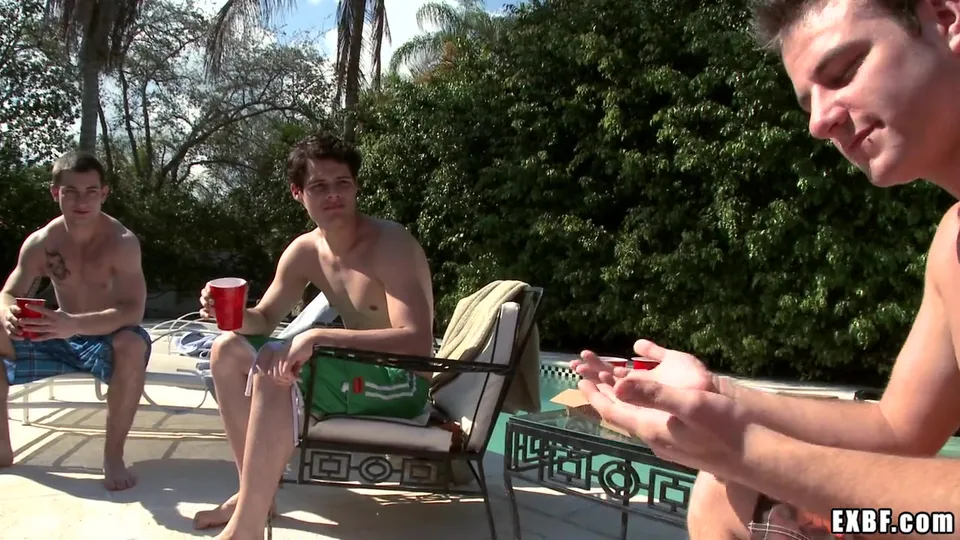 Group Sex by the Pool