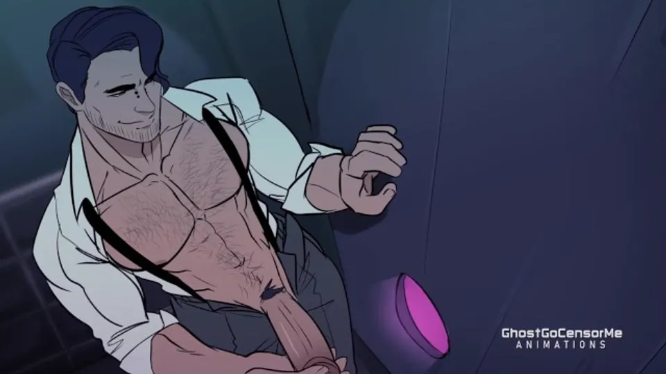 Animated Gay Gloryhole Deepthroat