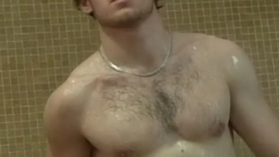 Guy in the bathroom - His cock looks amazing - ThisVid.com