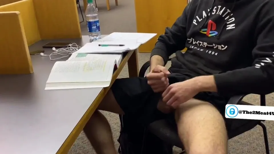 Public Library Masturbation