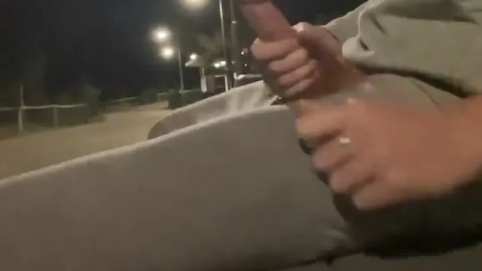 Guy masturbates outdoors - ThisVid.com
