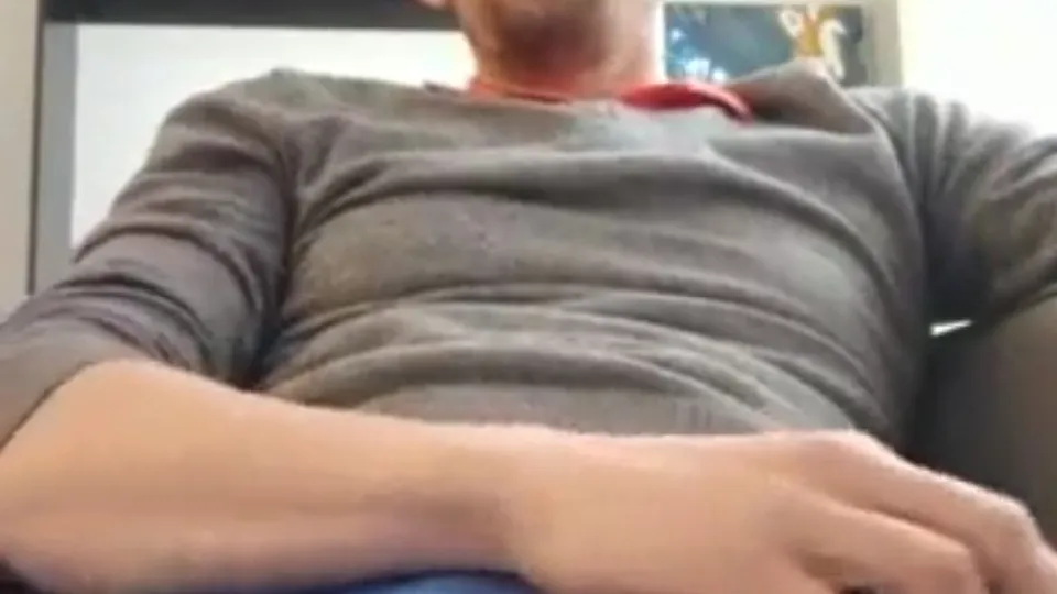Gay Man Masturbates Massive Cock and Balls