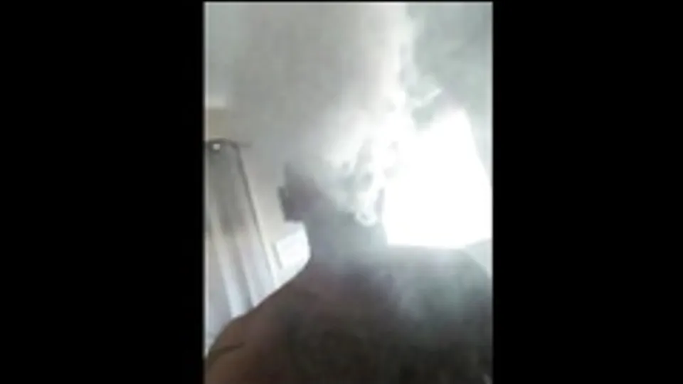 Guys blowing clouds  compilation