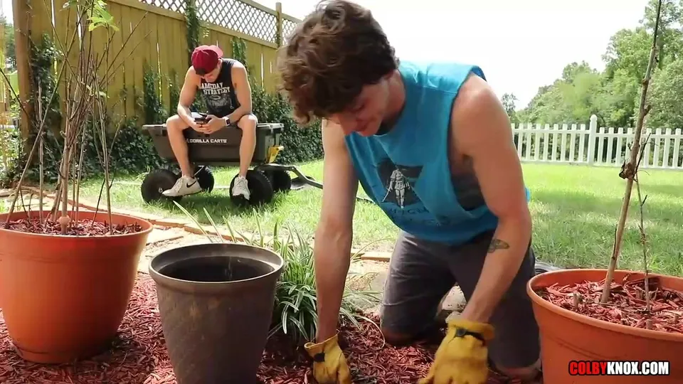 Guys Shapey and Colby screw outside