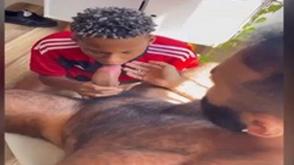 Hairy Man Dominates Young Bottom