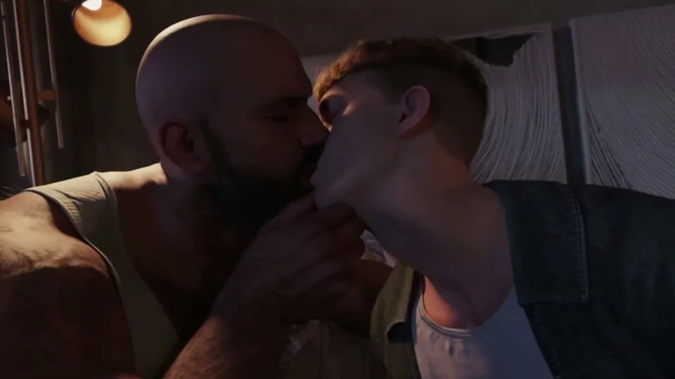 Hairy Daddy gets his hole filled by young guy. CodyFord.
