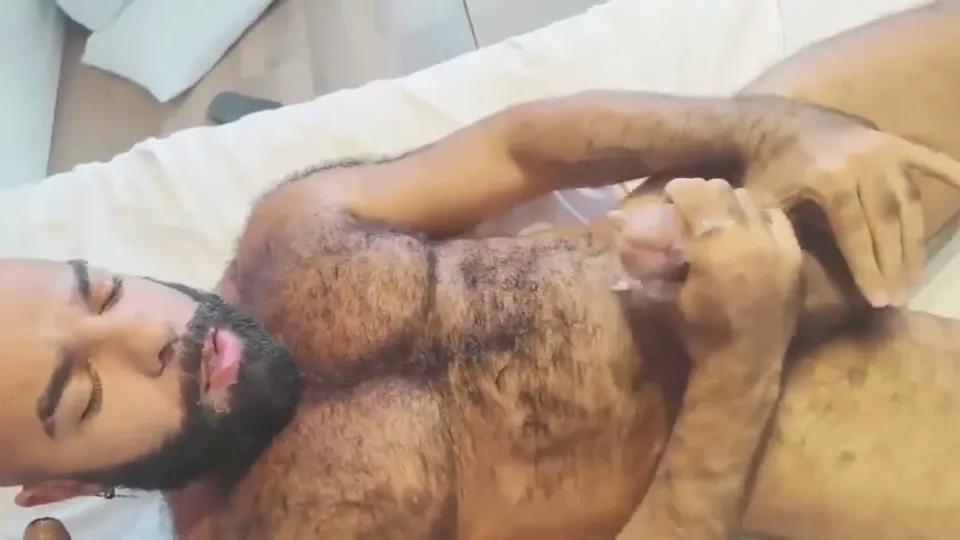 Hairy guy jerk off - ThisVid.com