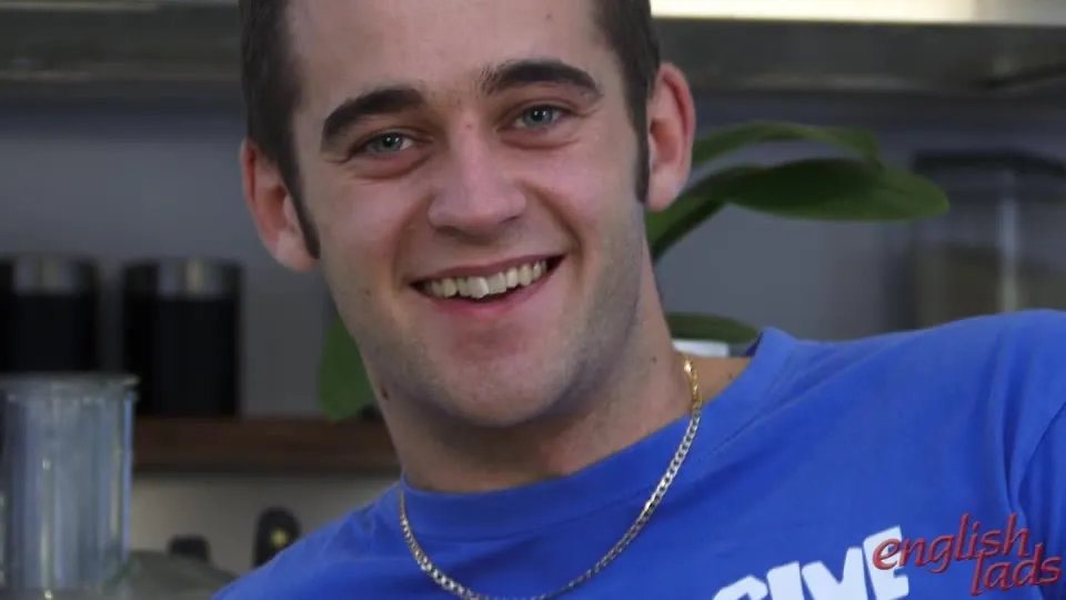 Hairy lad Bezza gets man wank by Kev