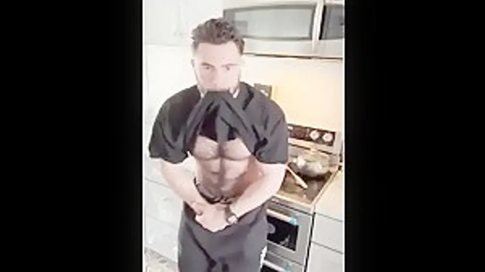 Hairy Levi Conley Showing Off