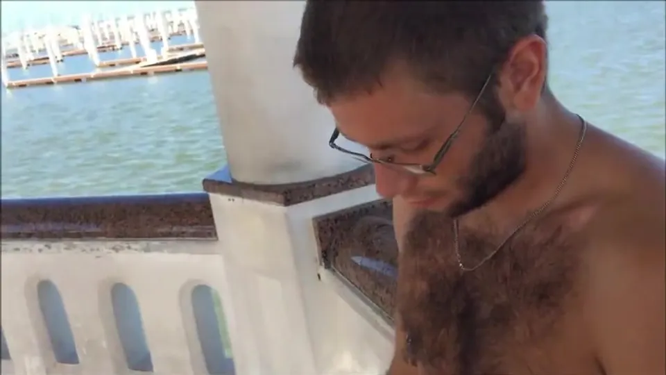 Hairy otter piss and enema - ThisVid.com