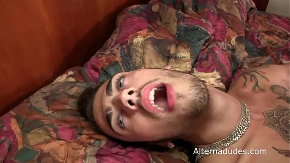 Hairy Tatted Hottie Talks Dirty
