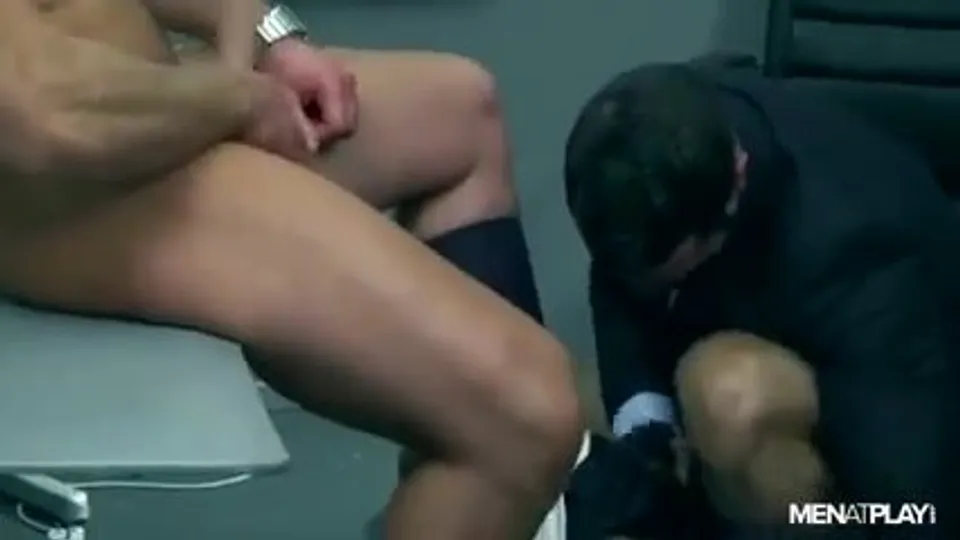 Handcuffed Guy Sucks Cop's Cock - ThisVid.com