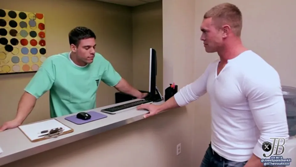 handsome muscle hunk fucking with a male nurse  — PornOne ex vPorn