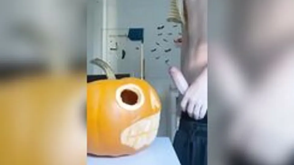 Halloween Twink Masturbation