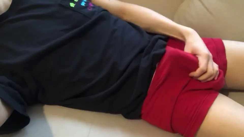 Hard cock bulging his underwear needs attention