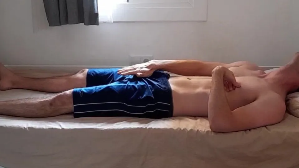 Masturbation Through Tracksuit