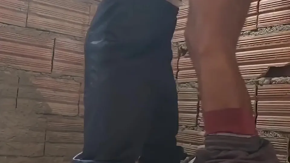 He likes to take the puck apart standing up