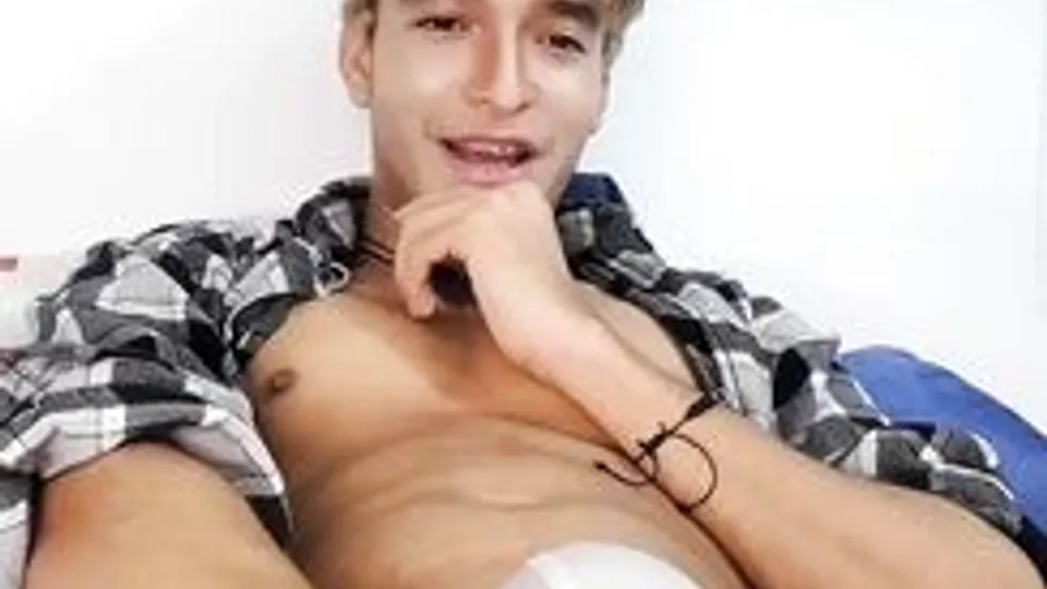 He loves talking while masturbating