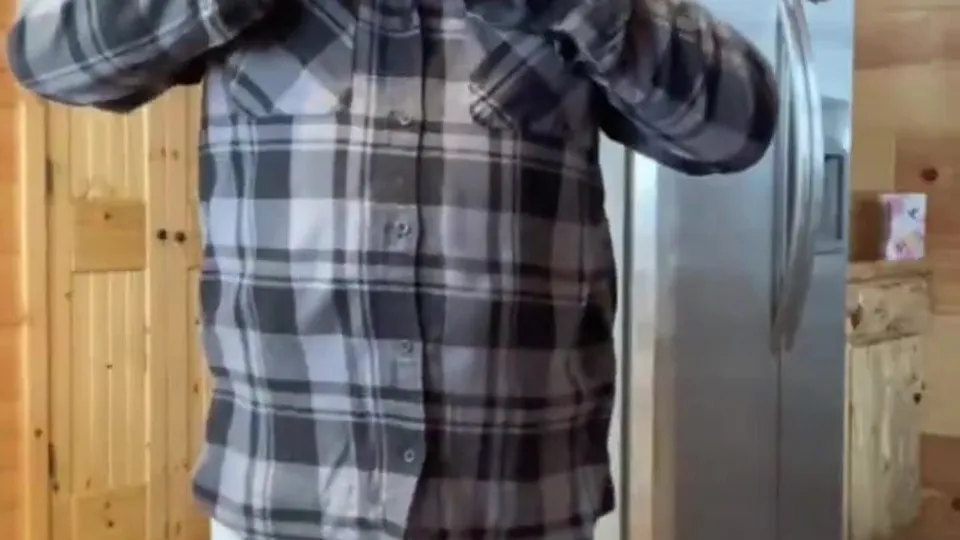 Senior Man's Cock Show