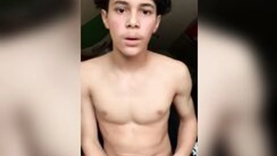 Twink Boys Masturbate Together at Home