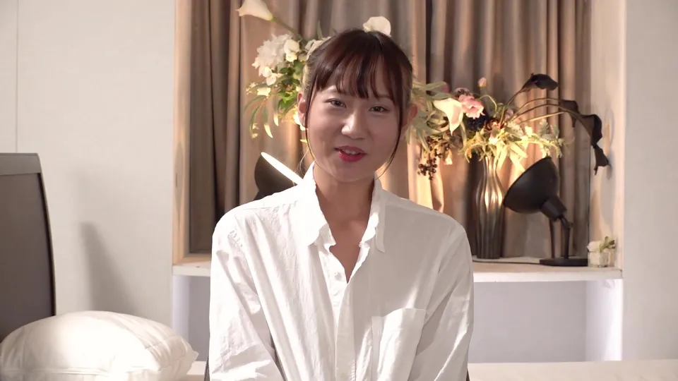 Asian solo teases in lingerie