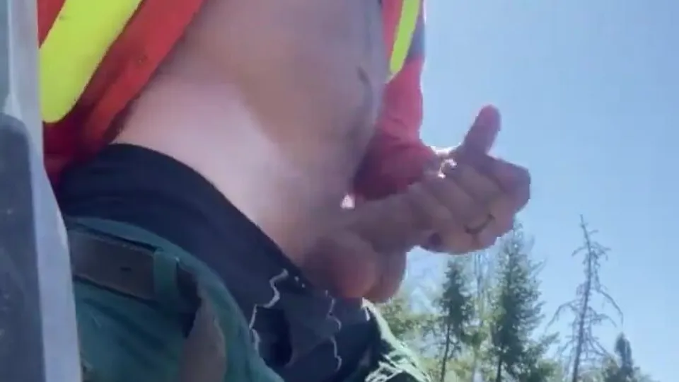 Hi-Viz Tradesman's Jobsite Masturbation