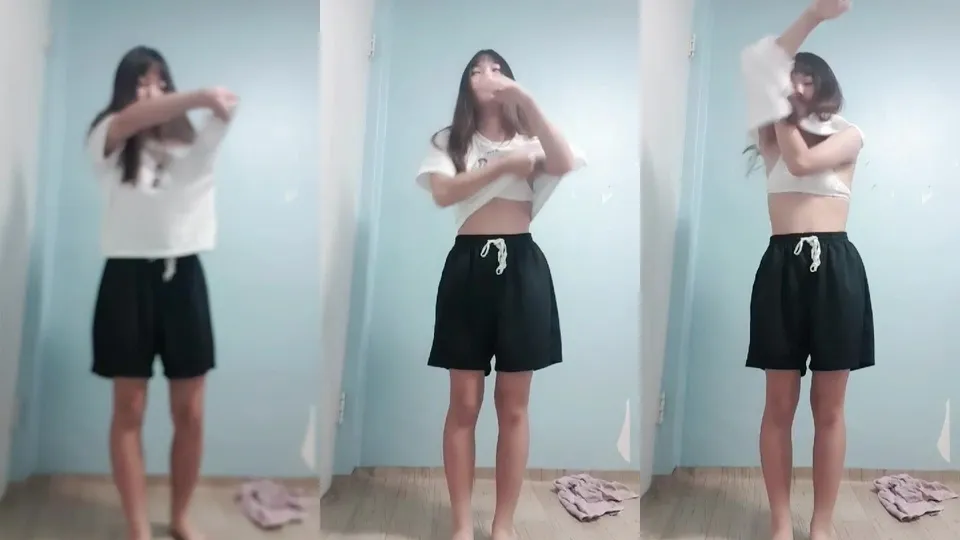 High school girl strips and takes selfies 07 