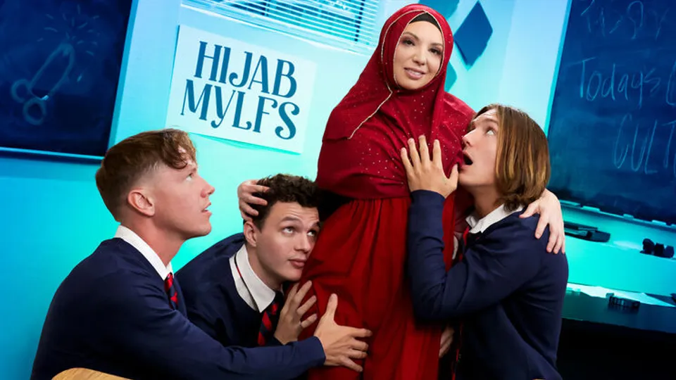 Hijab Mylfs - Rion KingKiki DaireJosh RiversAxel Haze - It Takes a Real Woman to Please Three Cocks At Once 