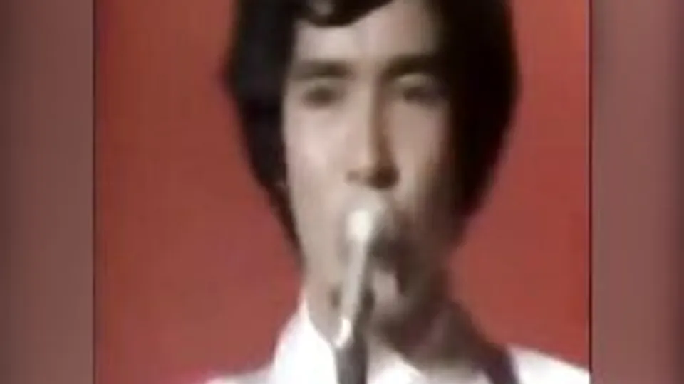 Hiromi Go in TV show 1975.
