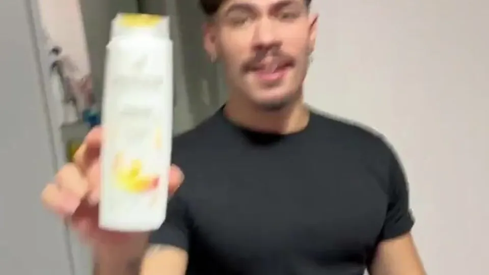 Latino Guy Shows Off Massive Cock on Webcam