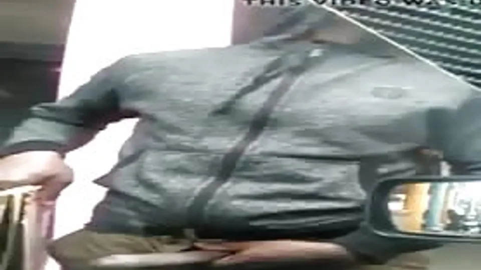 Street Exhibition: Homeless Man Masturbates