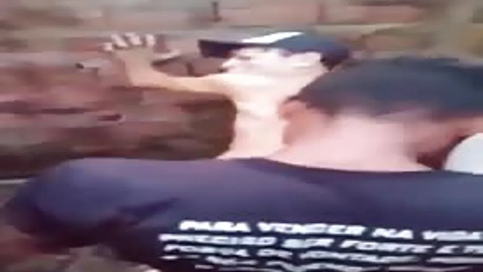 Horny construction workers fucking on the construction site