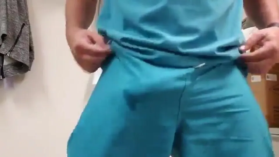 Horny doctor nuts his 1eaky cock - ThisVid.com