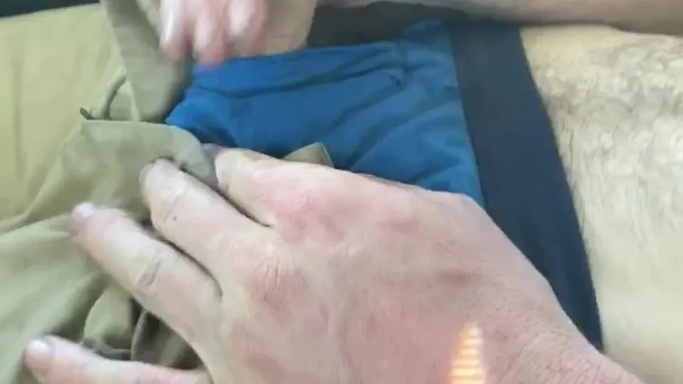 Russian Homeless Guy Cums Hard