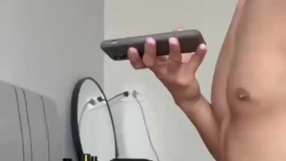 Hot Asian play one blindfolded