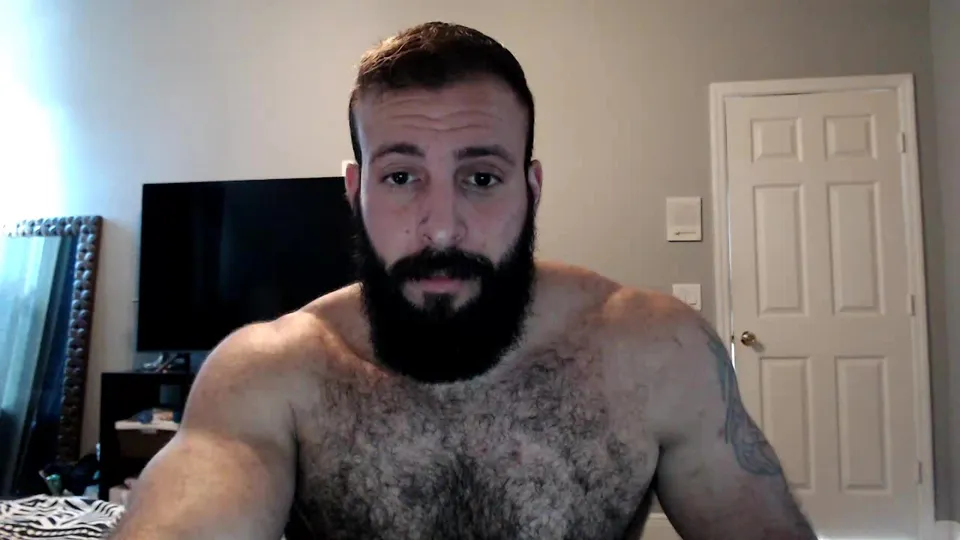 Hot bearded hairy hunk Bruce Stryker - ThisVid.com