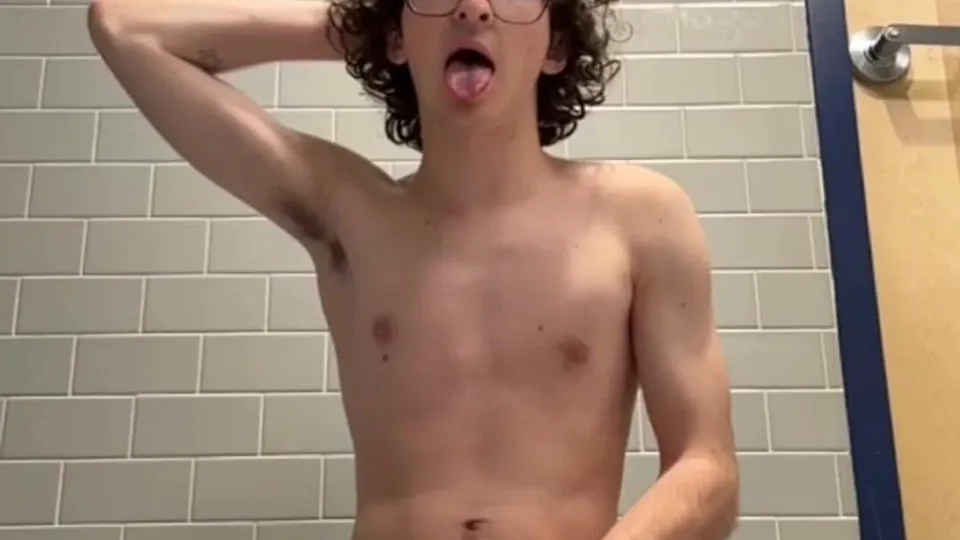Hot boy jerking•