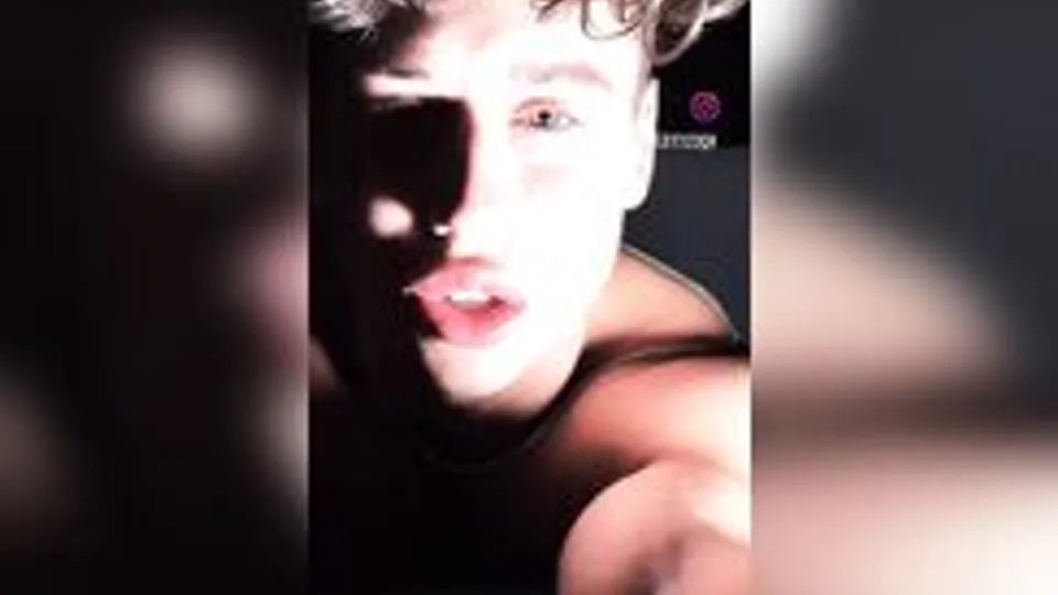 Hot boy. No nude