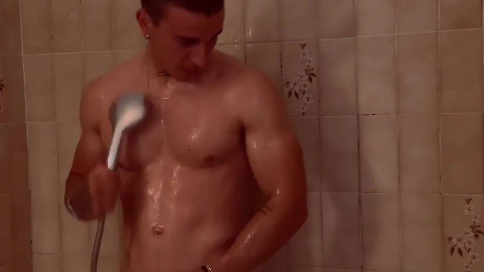 Hot French guy reality star takes a shower 2 - ThisVid.com
