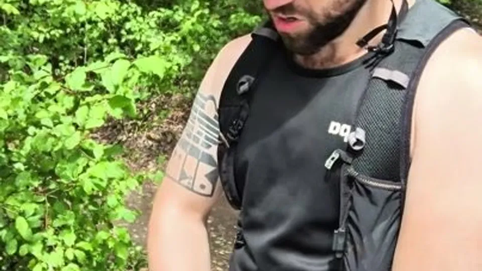 Hot French Guy Shooting Cum on Bike Ride - ThisVid.com