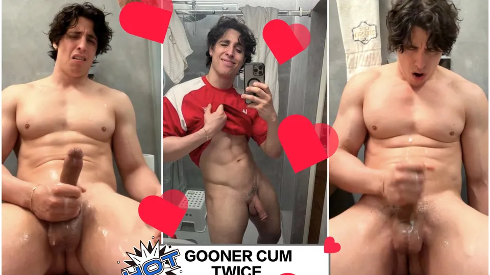 Hot Gooner cums twice - ThisVid.com